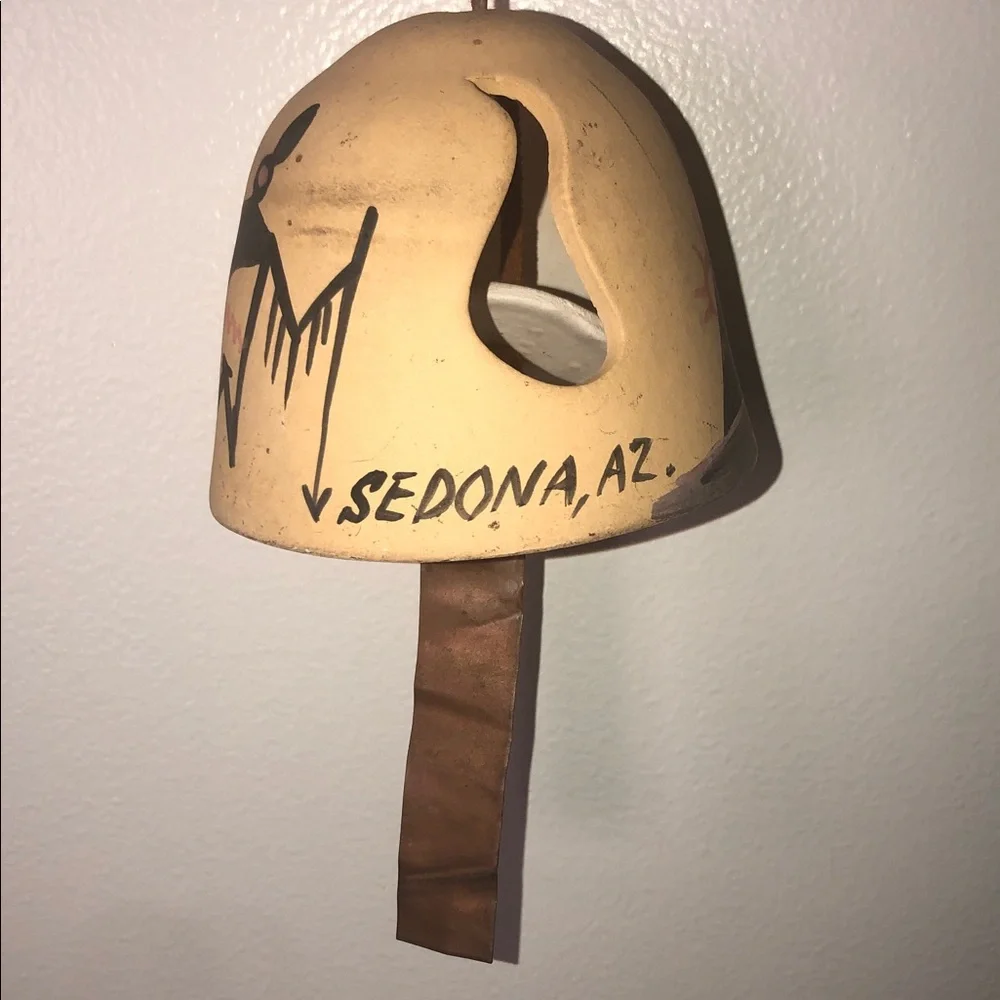 STONEWARE VINTAGE WIND CHIME FROM SEDONA